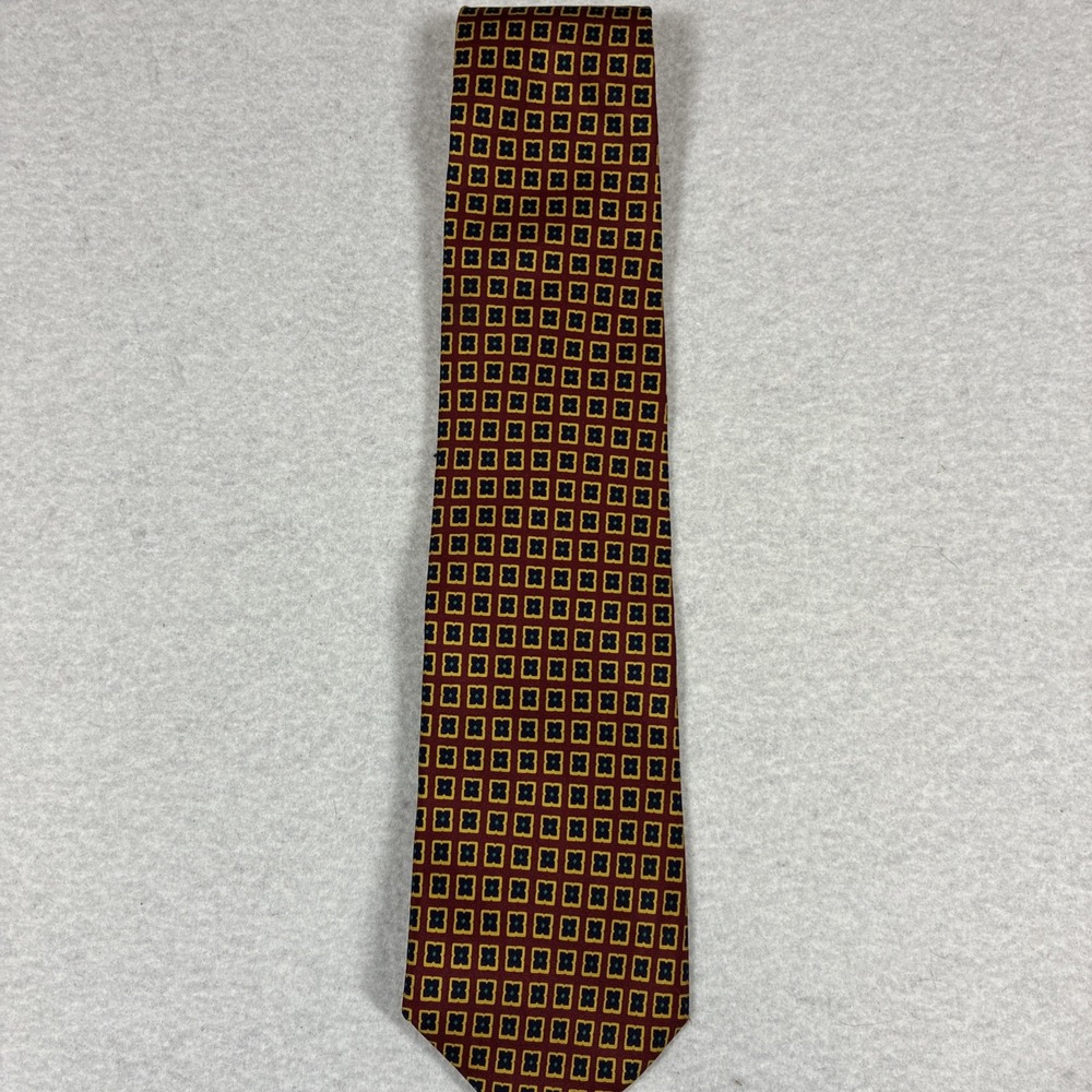 Brooks Brothers Makers Tie Preppy Office Business Classic Silk Made in USA